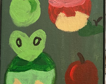 Applin/Shiny Applin Painting
