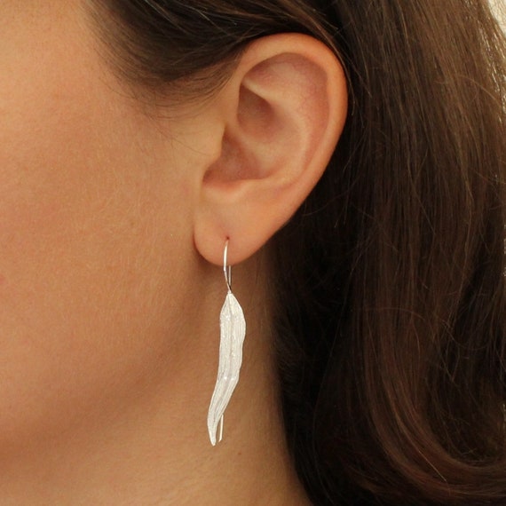 Etsy long deals earrings