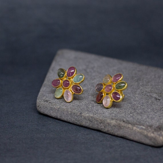 Tourmaline studs shop