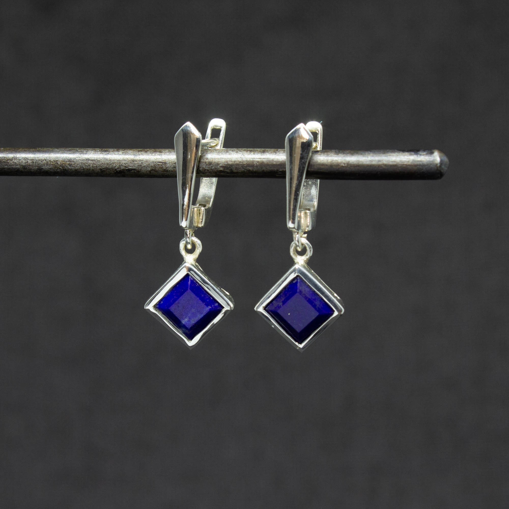 VONALA Orecchini Pendenti A Goccia In Argento 925 Con Lapislazzuli - Eleganti E Ipoallergenici, Regalo Perfetto Per Lei