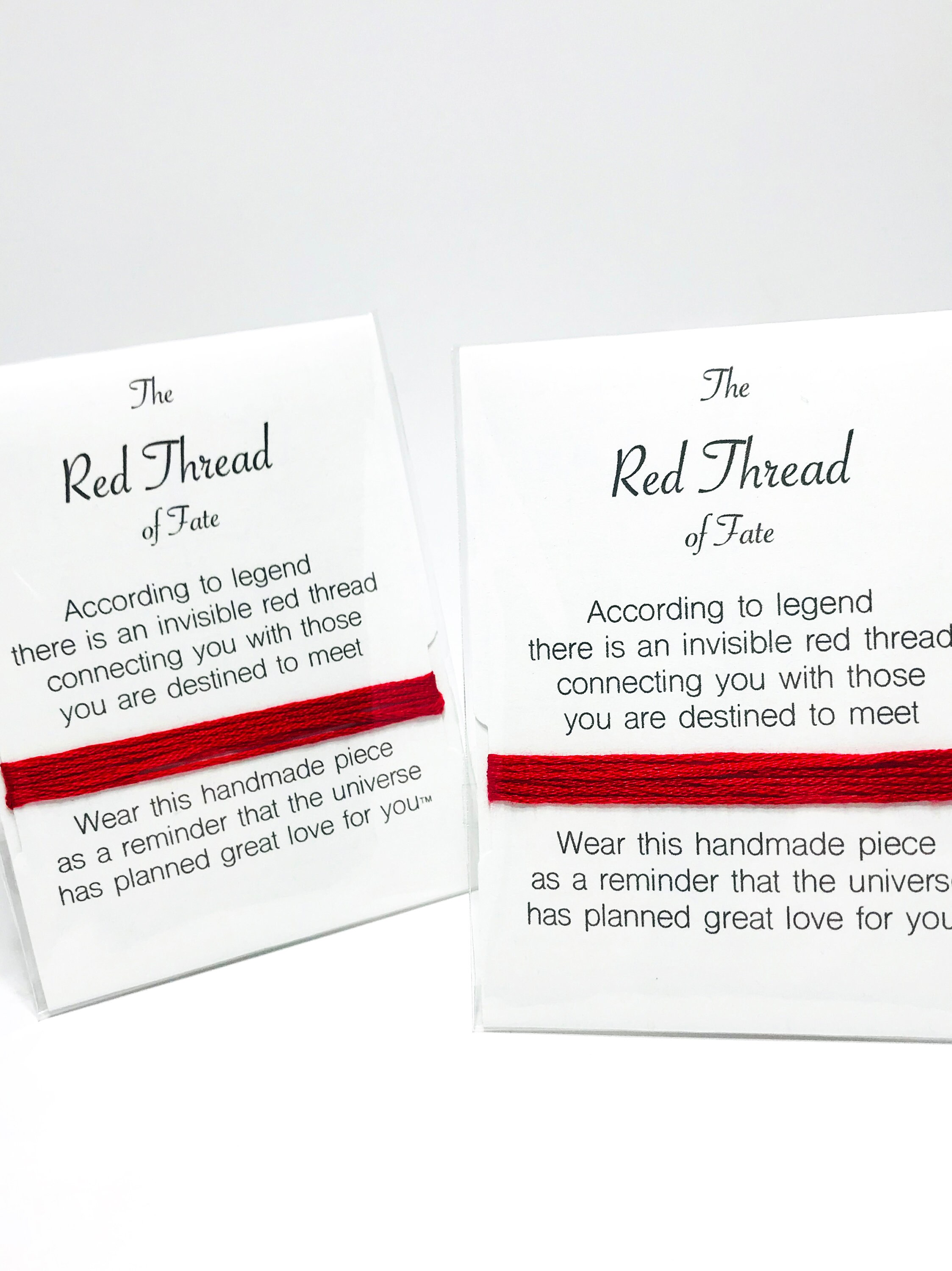 Red String Bracelet Red String Of Fate Bracelet Red Thread Of Etsy