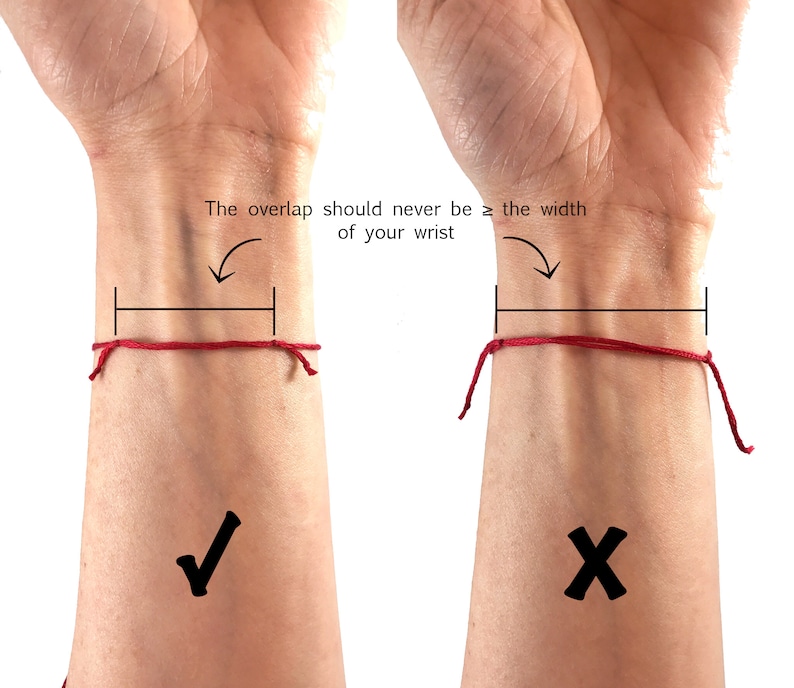 Red String Bracelet Mary Magdalene Red String of Fate Bracelet Red