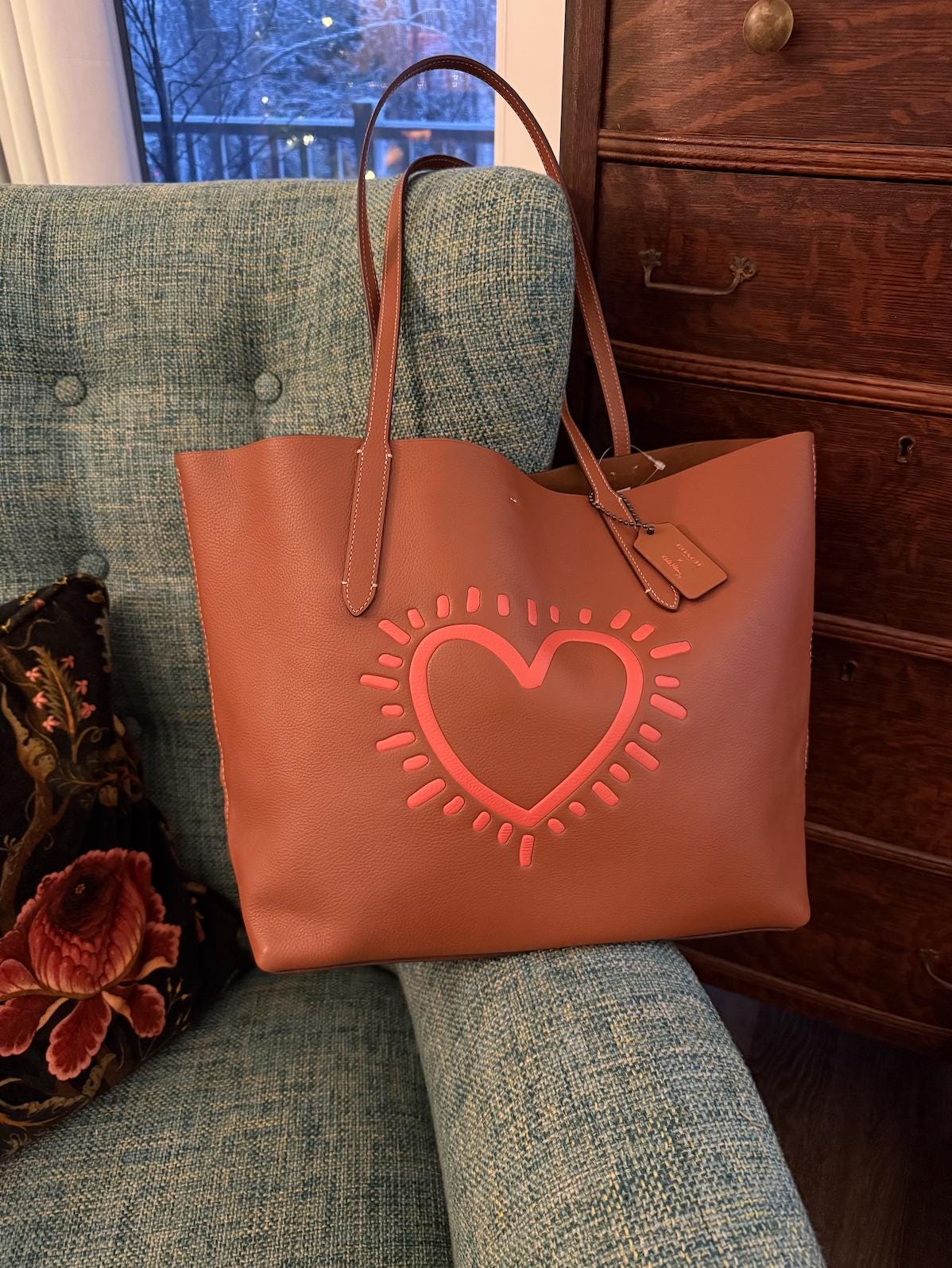Coach Bag Keith Haring - Etsy