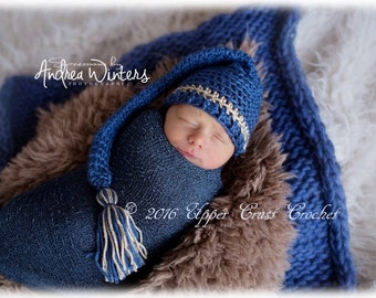 Newborn Pixie Elf Hat Crochet Pattern