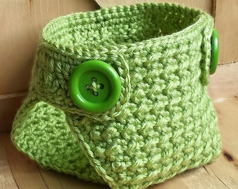 Crochet Diaper Cover PATTERN - (sizes include Newborn - 24 Months) Instant Download
