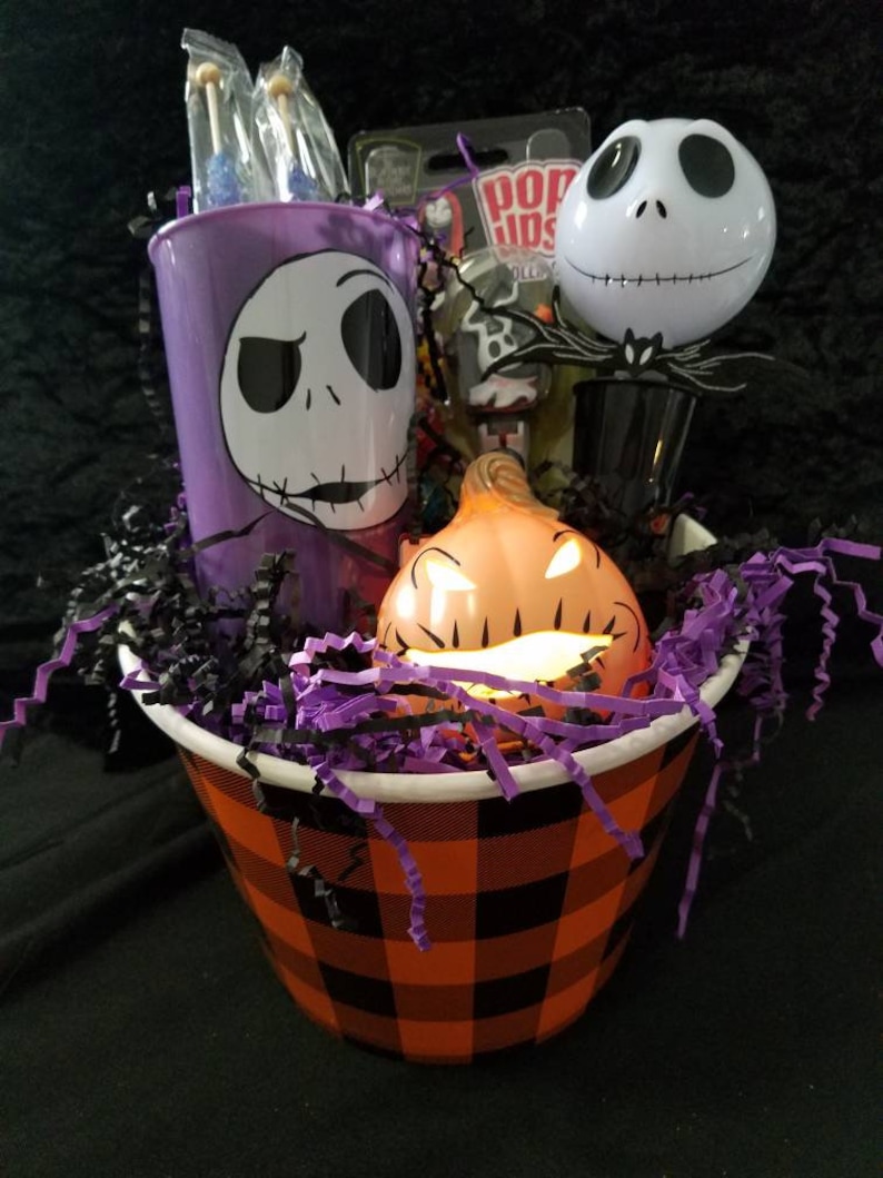 Nightmare Before Christmas T Basket Etsy