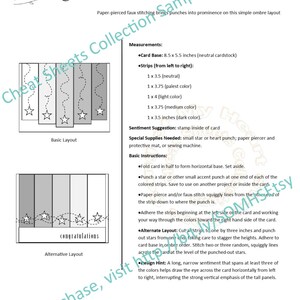 Cheat Sheets Collections 1-12 Complete First Volume: Instant Digital Download cardmaking helpers for crafters and stampers image 2