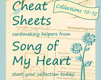 Cheat Sheets (10-12) Continuing Collection: Instant Digital Download