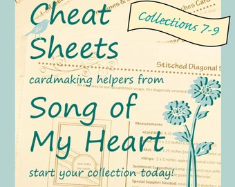 Cheat Sheets (7-9) Continuing Collection: Instant Digital Download