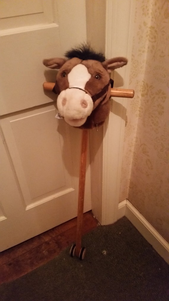 stick horse that makes noise