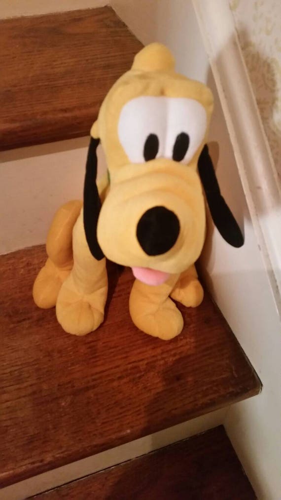 pluto dog stuffed animal