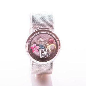 Personalized Floating Locket Bracelet