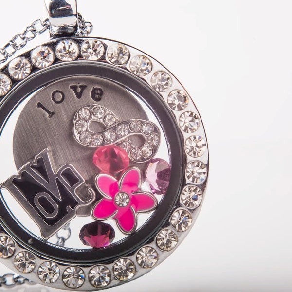 Personalized Floating Locket Necklace
