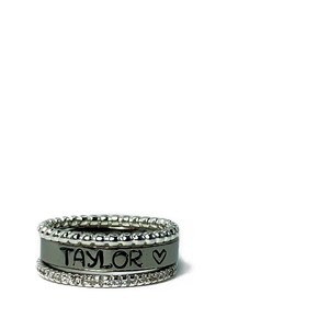Stackable Ring - Personalized Ring - Mothers Rings - Hand Stamped Ring - Personalized rings - Stacking Ring - Name Ring - Engraved Rings
