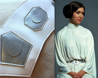 Princess Leia Organa Inspired Cosplay Disneybounding Vinyl Leather Belt Star Wars: A New Hope (BELT ONLY)