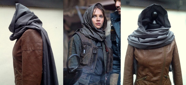 Jyn Erso Scarf Shawl Wrap Snood Cosplay Costume Rogue One: A Star Wars Story image 2