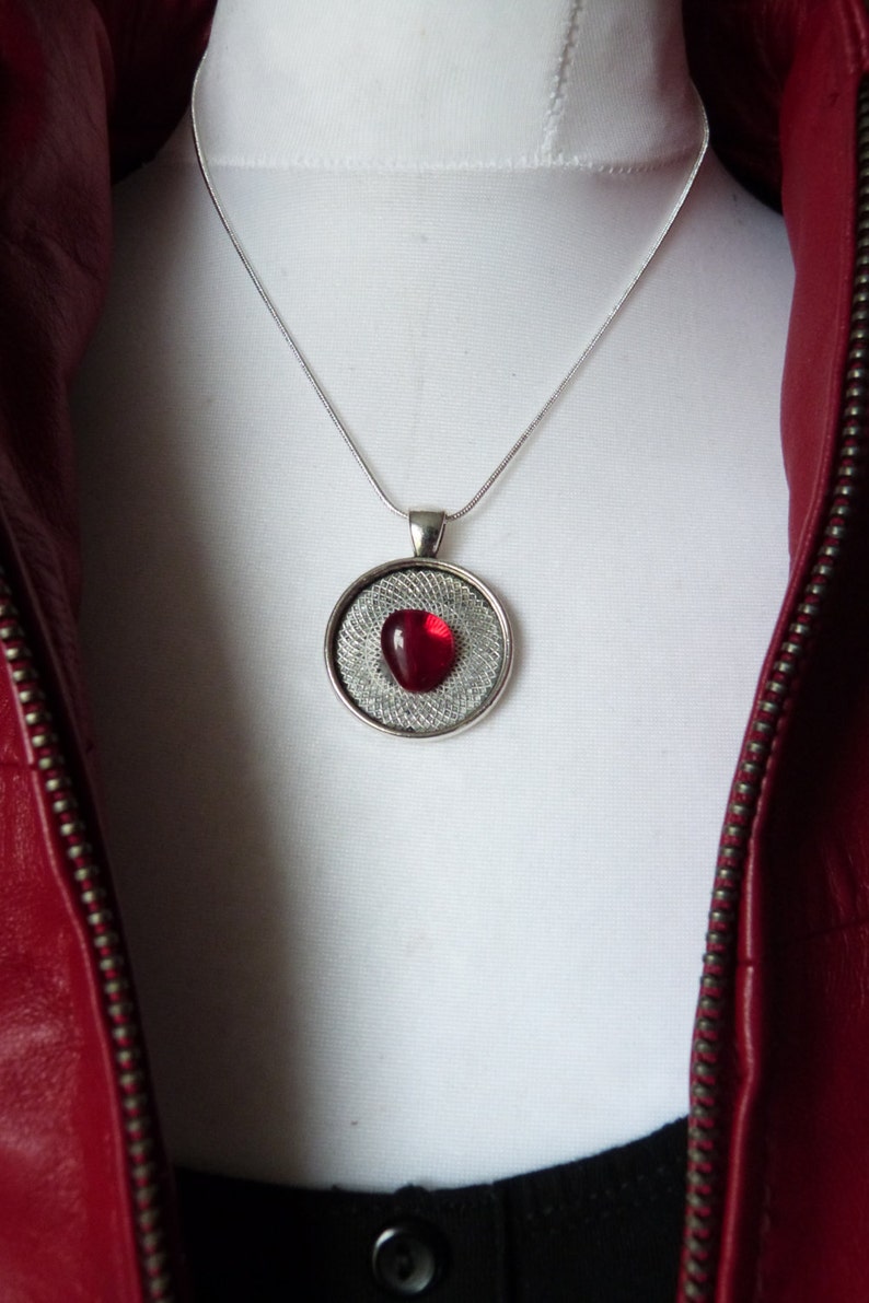 Wanda Maximoff/Scarlet Witch Cosplay Necklace Avengers Age of Ultron Costume Jewellary image 5