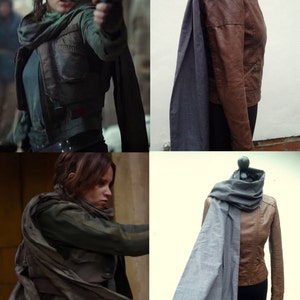 Jyn Erso Scarf Shawl Wrap Snood Cosplay Costume Rogue One: A Star Wars Story image 6