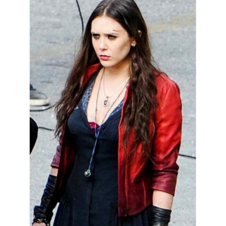 Wanda Maximoff/Scarlet Witch Cosplay Necklace Avengers Age of Ultron Costume Jewellary image 6