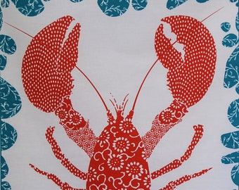 Lobster Tea Towel