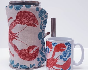 Lobster cafetiere cosy
