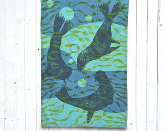 Seal Tea Towel