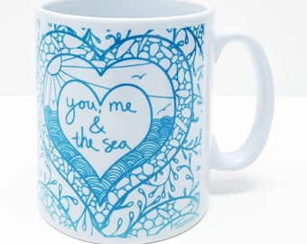 You, Me & the Sea Mug