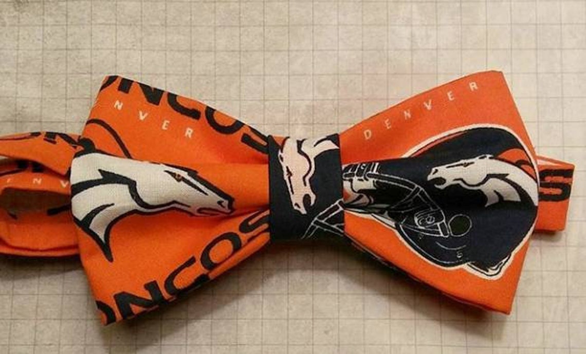 denver broncos neck tie
