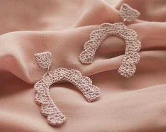 Veronica Earrings - PDF Crochet Pattern