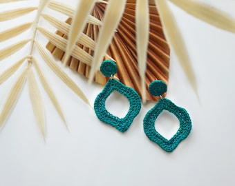 Samira Earrings - PDF Crochet Pattern