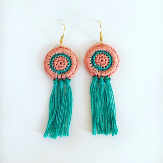 Adaora- Earrings- Digital Crochet Pattern- PDF File Format