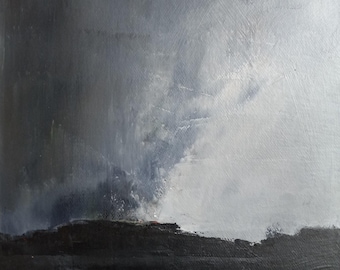 Try Not To Breathe - Oil Painting