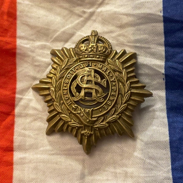 WW1 Army Service Corps Cap Badge.