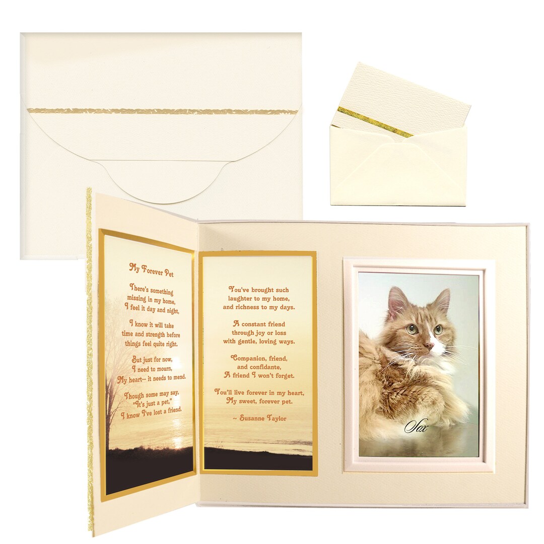 Pet Memorial Frame, My Forever Pet Poem - Etsy
