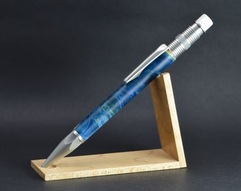 2mm sketcher pencil handcrafted in stabilized maple wood