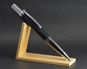 B-690 Ballpoint Pen handcrafted in carbon fiber