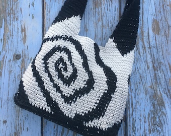 Crochet Spiral Bag Pattern