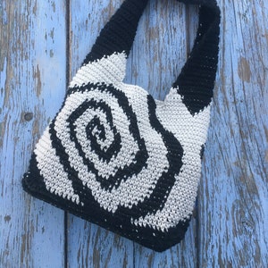 Crochet Spiral Bag Pattern