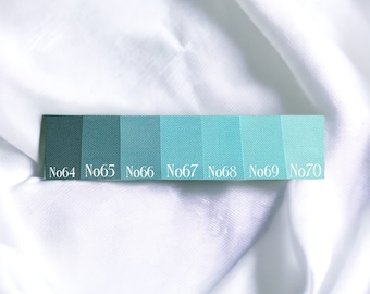 Colour Shades 064 to 070 Aida Fabric || Hand Dyed Effect || Cross Stitch Canvas || 11/14/16/18/20 Count