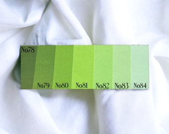 Colour Shades 078 to 084 Aida Fabric ||  Dyed Effect || Cross Stitch Canvas || 11/14/16/18/20 Count