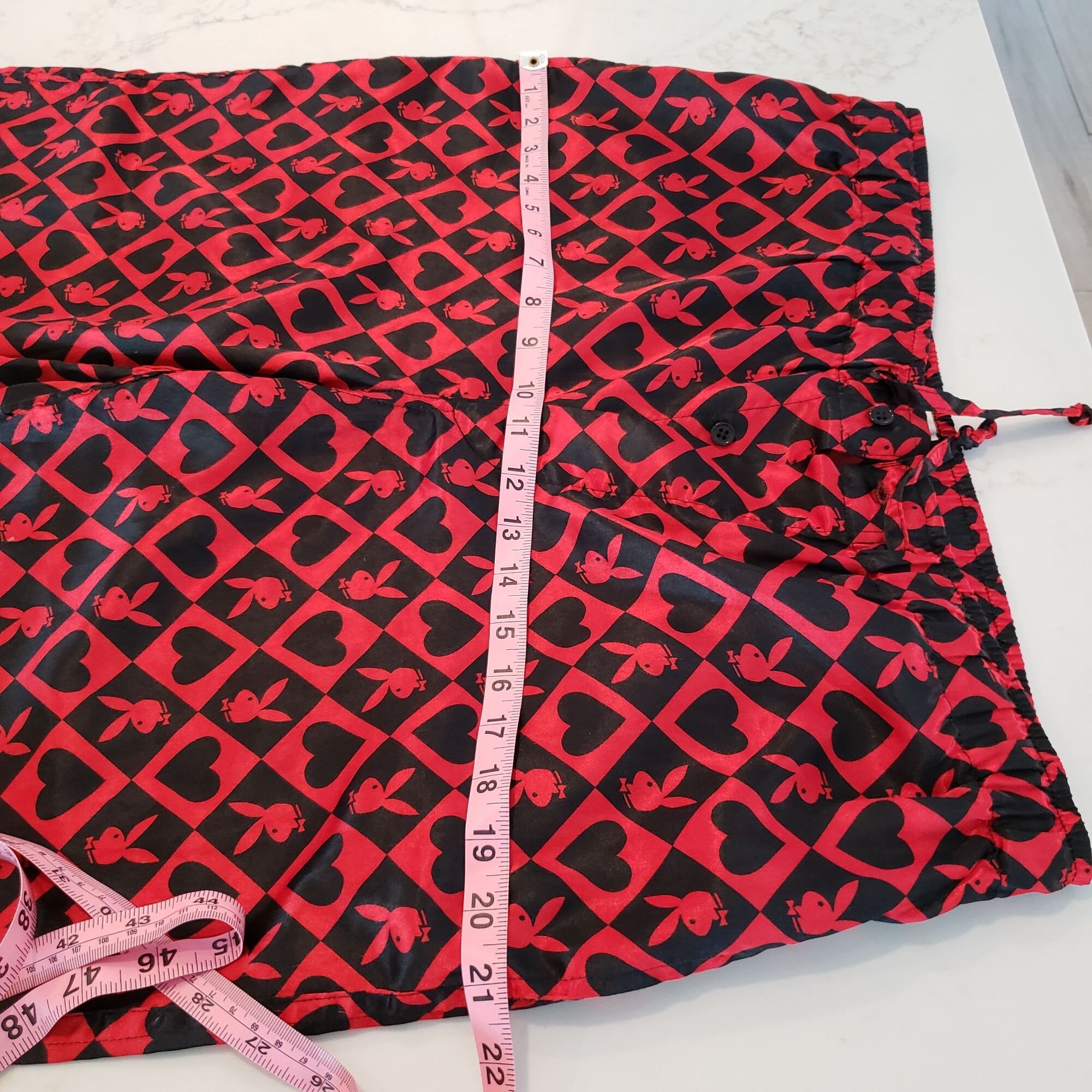 Playboy silk online pajama pants