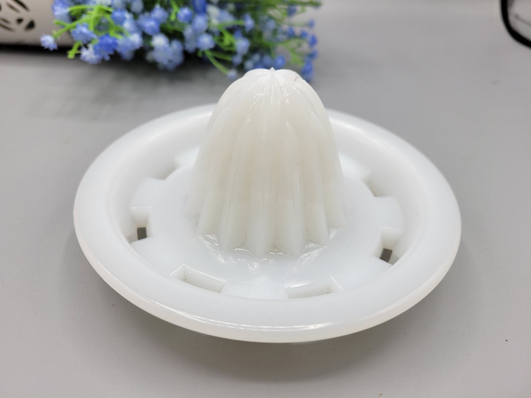 Vintage White Milk Glass Juicer / Juice Maker / Juice Etsy