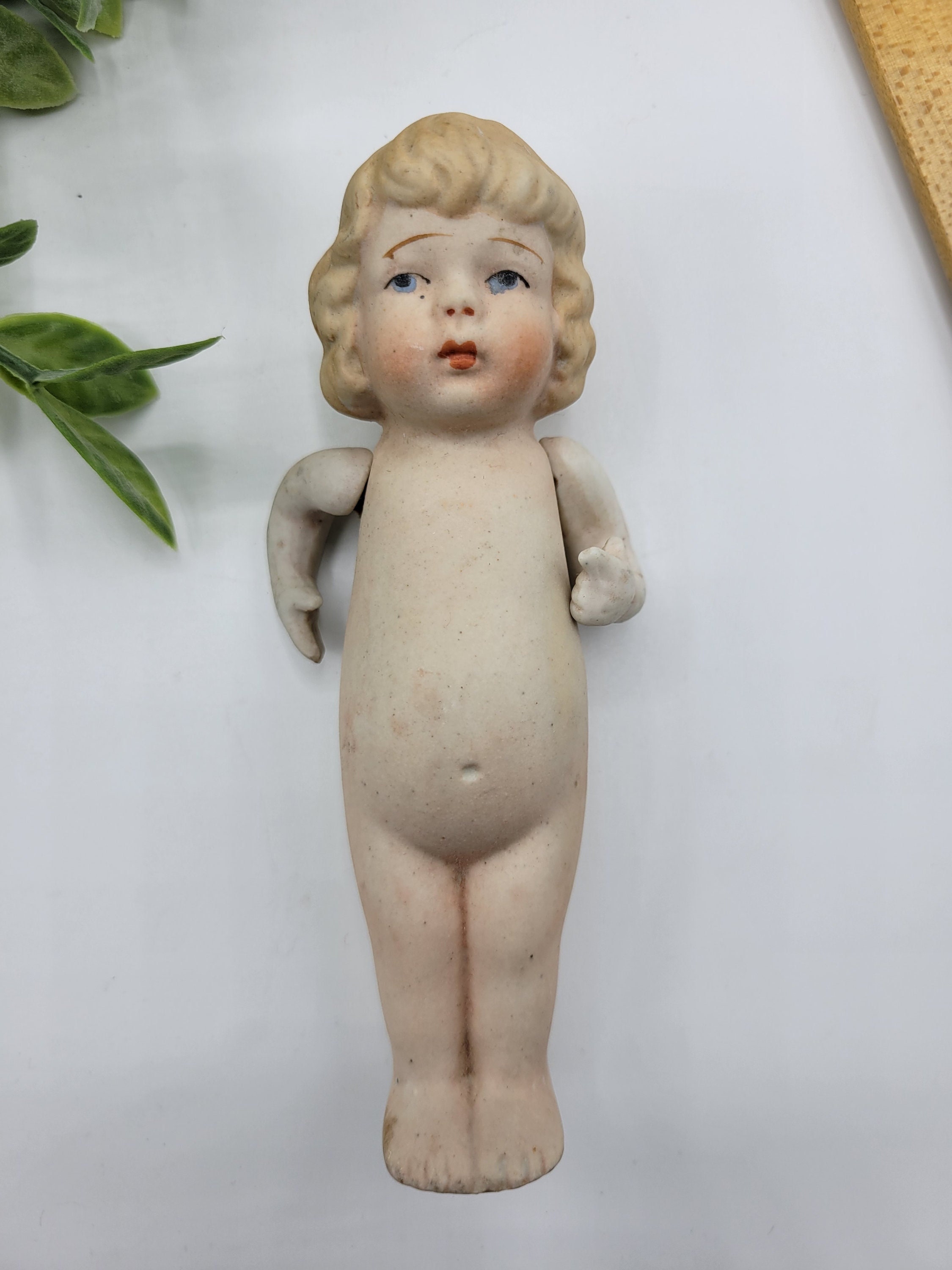 Antique 4 NIPPON Baby Bud All Bisque Doll