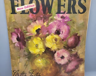 Vintage How To Draw and Paint Flowers by Walter Foster