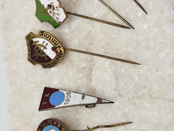 9 Vintage German Event Stick Pins - image 3