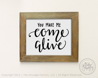 Come Alive Lyrics Etsy