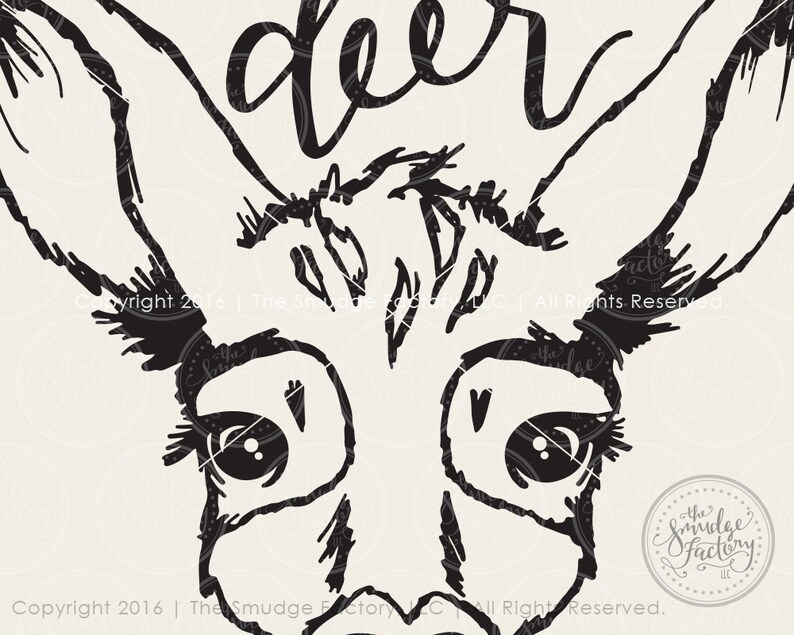 Download So Deer SVG Cut File Deer Cutting File Baby Fawn Woodland ...