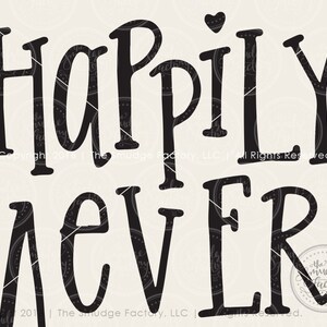 Happily Ever After Printable File, and They Lived, DIY Print, Wall Art ...