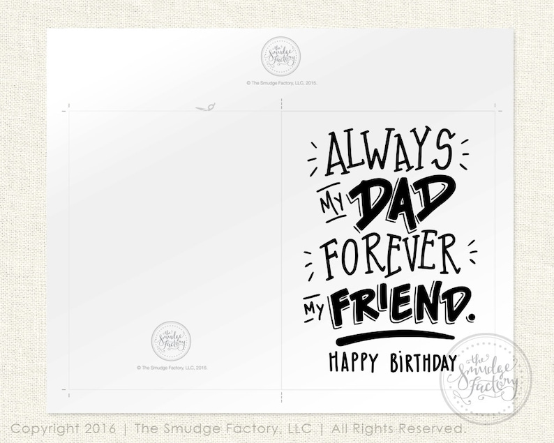 UK Greetings Geburtstagskarte Für Papa – Herzliches Design, 16,5 X 25,4 Cm Mit Umschlag