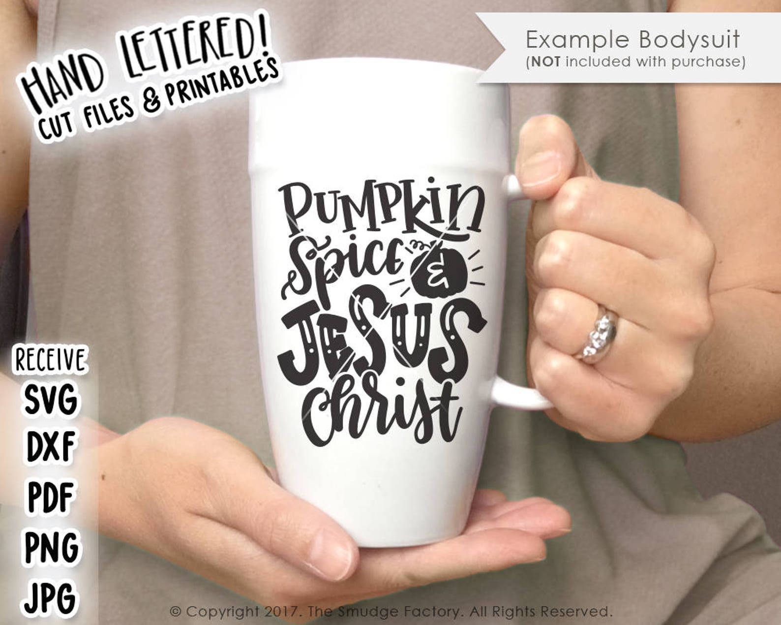 Pumpkin Spice Printable Jesus Christ Pumpkin Print Fall | Etsy